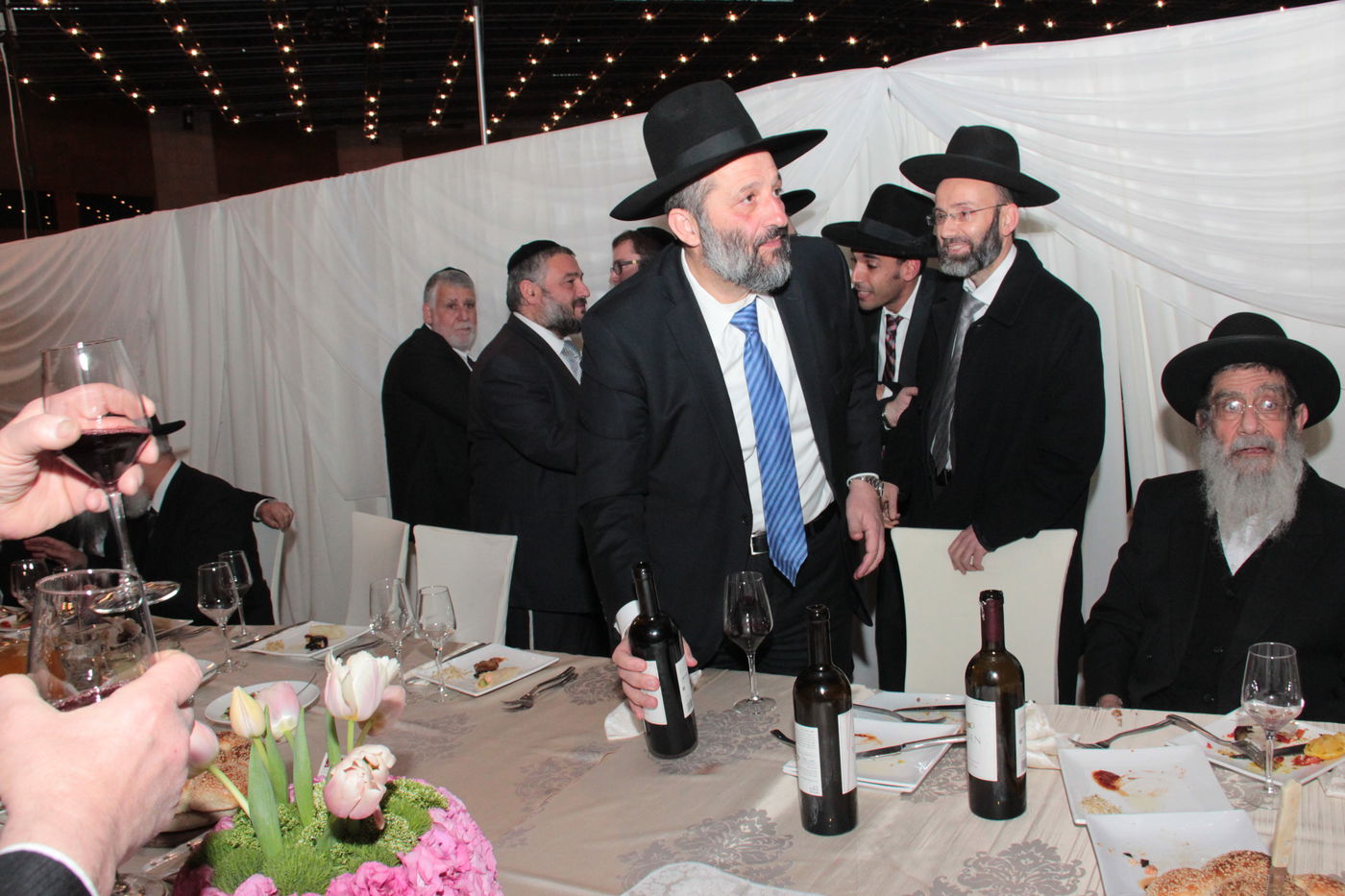 גלריה: נישואי בתו של הרב דוד יוסף