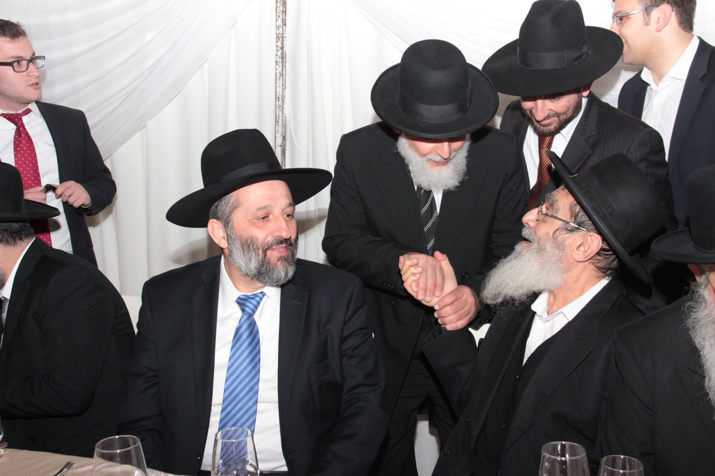 גלריה: נישואי בתו של הרב דוד יוסף