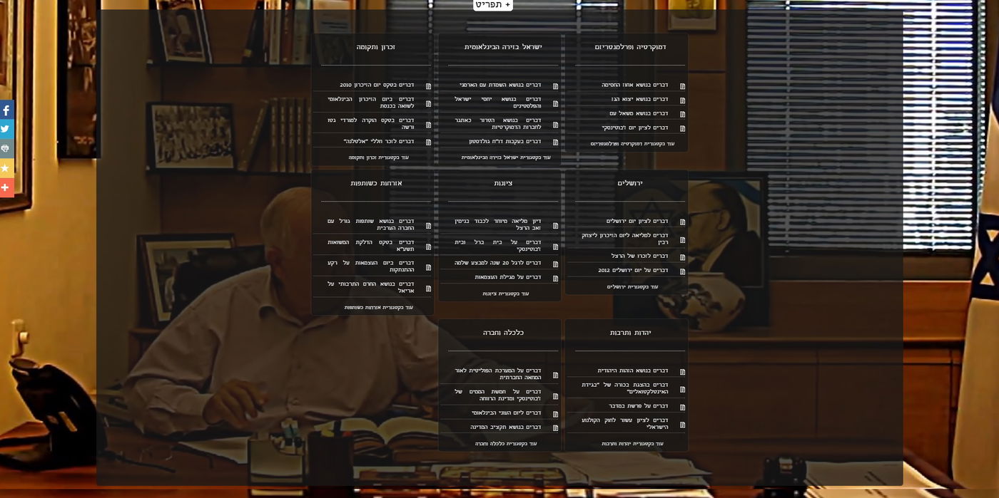 בדרך לבית הנשיא: רובי ריבלין השיק את "הרוביקון"