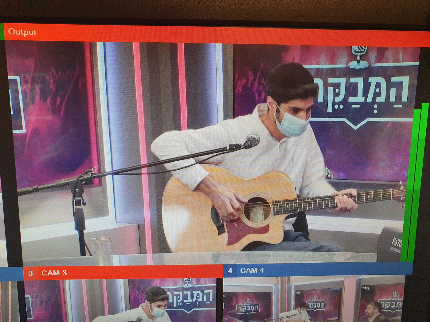 כבוד:לפני כל צילום יש איש שמבין גם בסאונד...