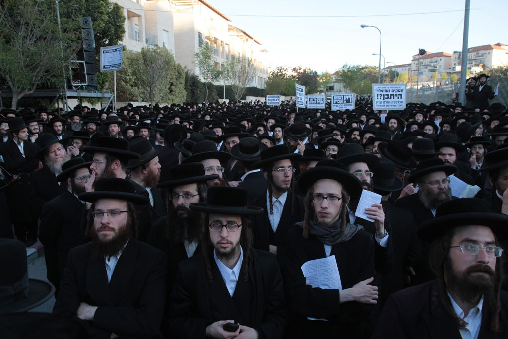 תיעוד: הפגנת 'העדה' בבית שמש בצל איומי הראב"ד