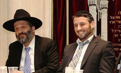 חיים ביון לצד אריה דרעי