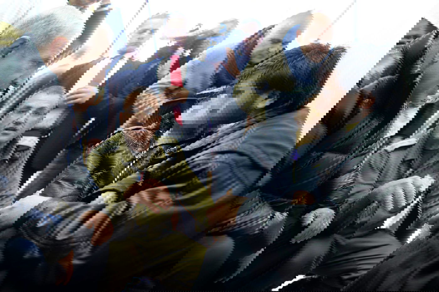 נתניהו לצד פצוע סורי, הבוקר