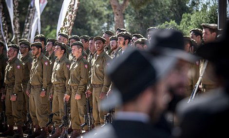 חיילים חרדים, אילוסטרציה