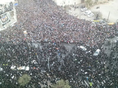"עצרת המיליון" הסתיימה; דיווח חי
