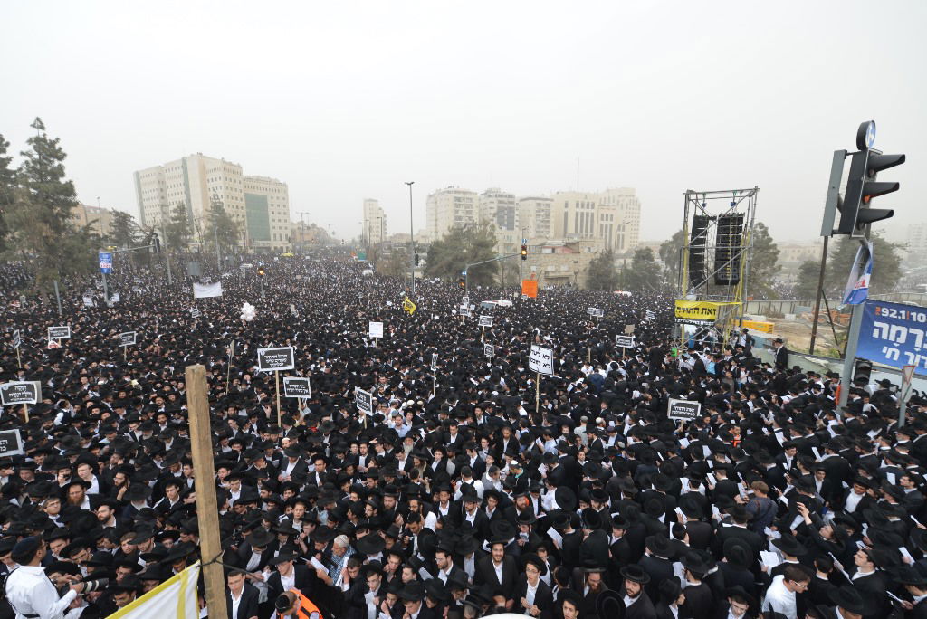 גלריה מרהיבה: מאות האלפים בעדשת אלי סגל