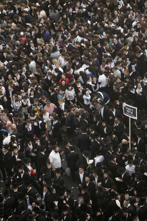שלב אחר שלב: "עצרת המיליון" בתמונות