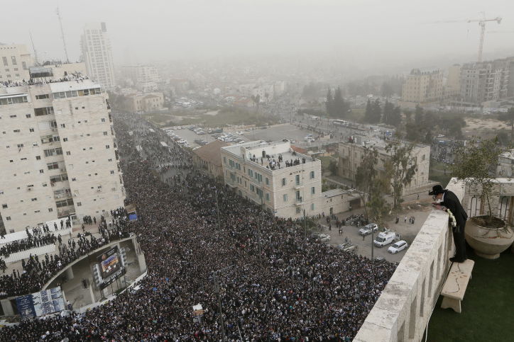 שלב אחר שלב: "עצרת המיליון" בתמונות