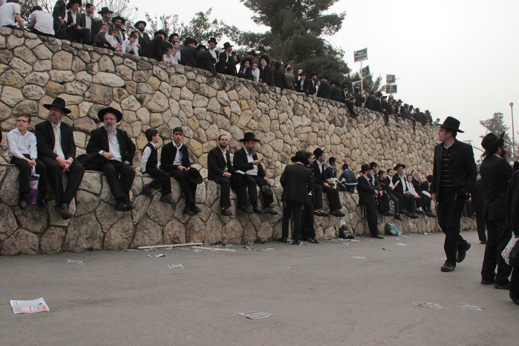 מאות אלפים בירושלים: כן לעולם התורה, לא לצבא • תיעוד ענק