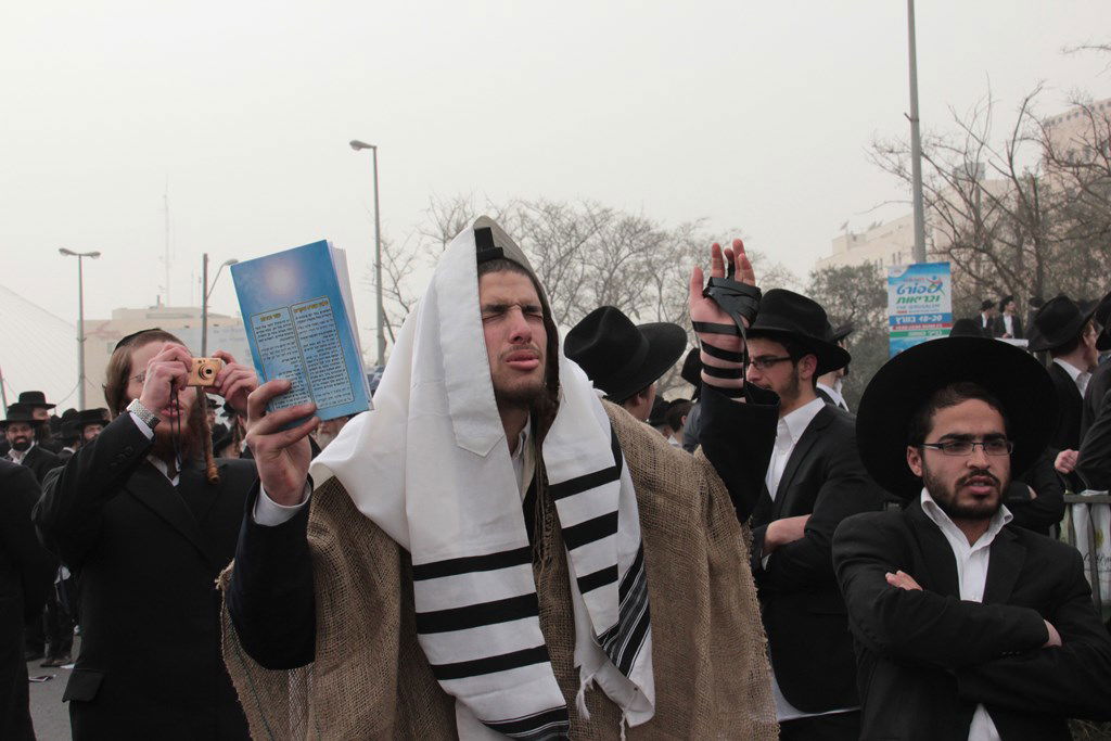 מאות אלפים בירושלים: כן לעולם התורה, לא לצבא • תיעוד ענק