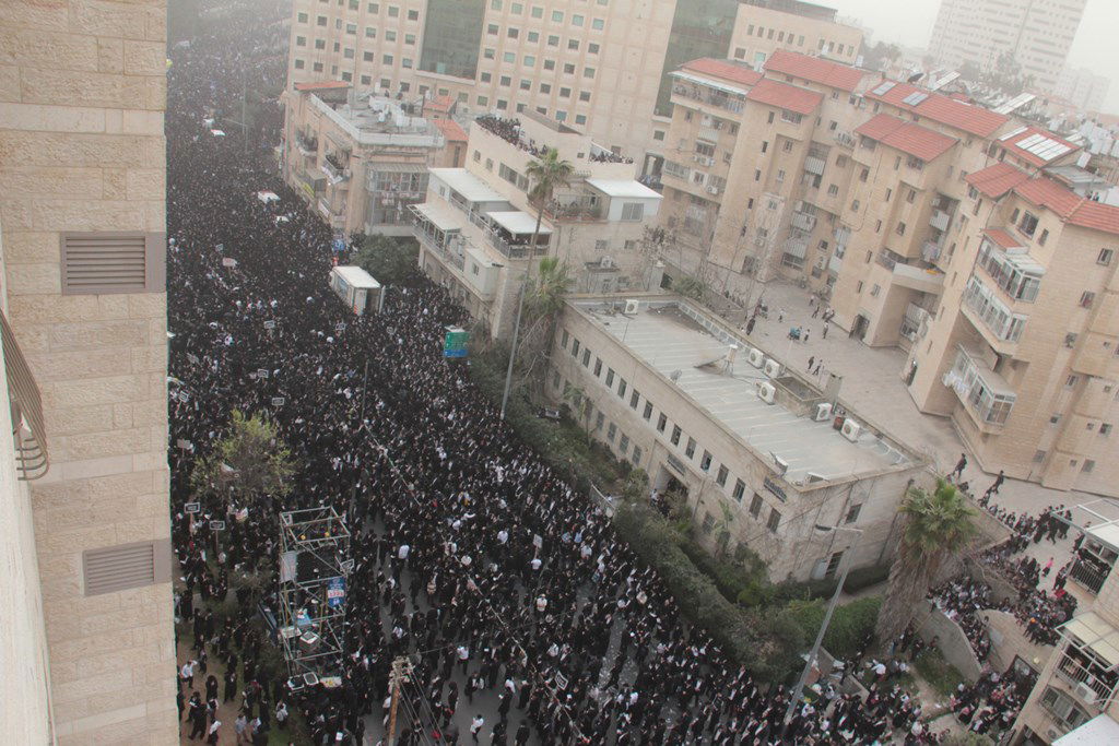 מאות אלפים בירושלים: כן לעולם התורה, לא לצבא • תיעוד ענק