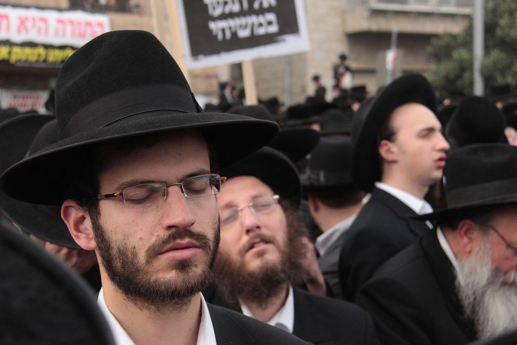 מאות אלפים בירושלים: כן לעולם התורה, לא לצבא • תיעוד ענק