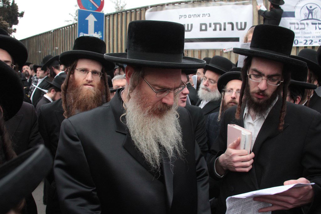 מאות אלפים בירושלים: כן לעולם התורה, לא לצבא • תיעוד ענק