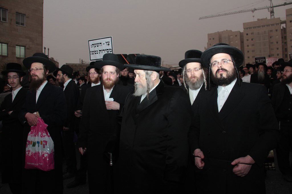 מאות אלפים בירושלים: כן לעולם התורה, לא לצבא • תיעוד ענק