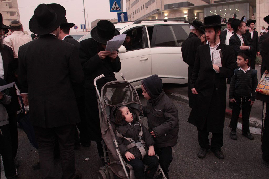 מאות אלפים בירושלים: כן לעולם התורה, לא לצבא • תיעוד ענק