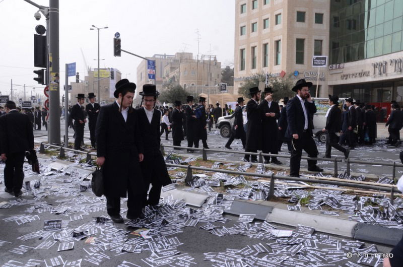 60 ריבוא זעקו: "לא נתגייס לצבא בשום פנים ואופן" • סיקור