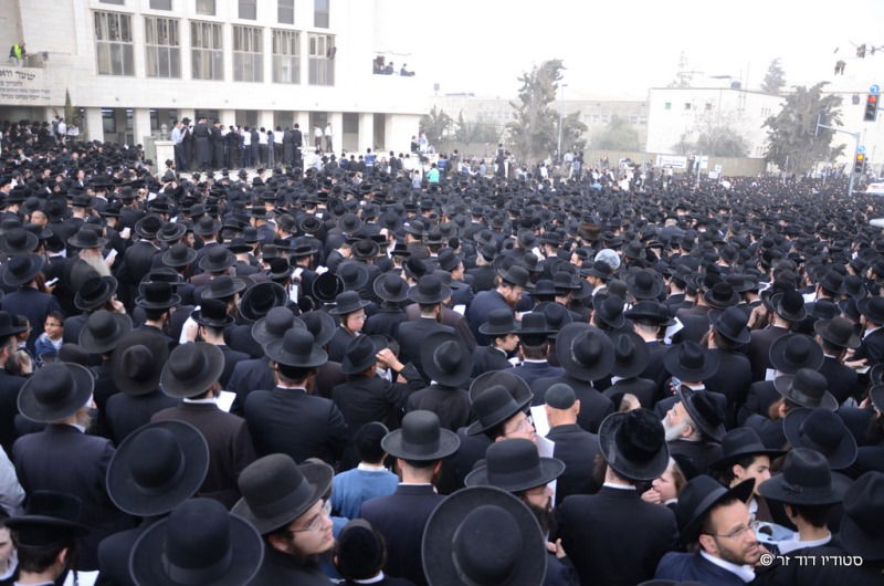 60 ריבוא זעקו: "לא נתגייס לצבא בשום פנים ואופן" • סיקור