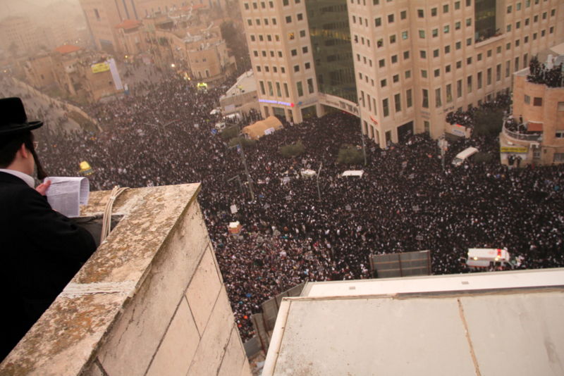 "ה' הוא האלוקים", התאחדו מאות האלפים בזעקה • תיעוד נדיר