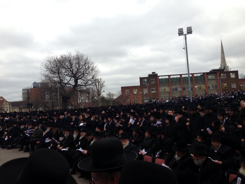 צפו: עצרת מחאה גם בלונדון