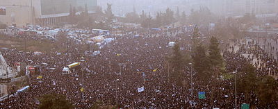 "ה' הוא האלוקים", התאחדו מאות האלפים בזעקה • תיעוד נדיר