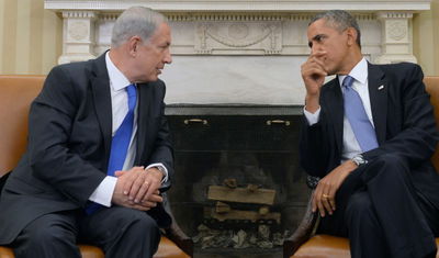 אובמה ונתניהו