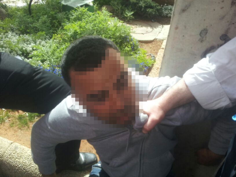 הערבי לאחר שנלכד