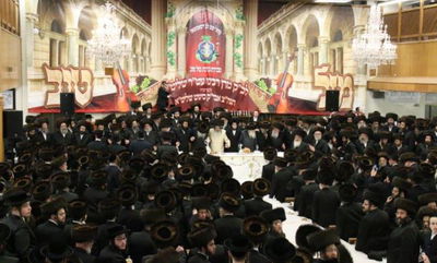 גלריה: שמחת אירוסי לנכדת האדמו"ר מהרי"י מסאטמר