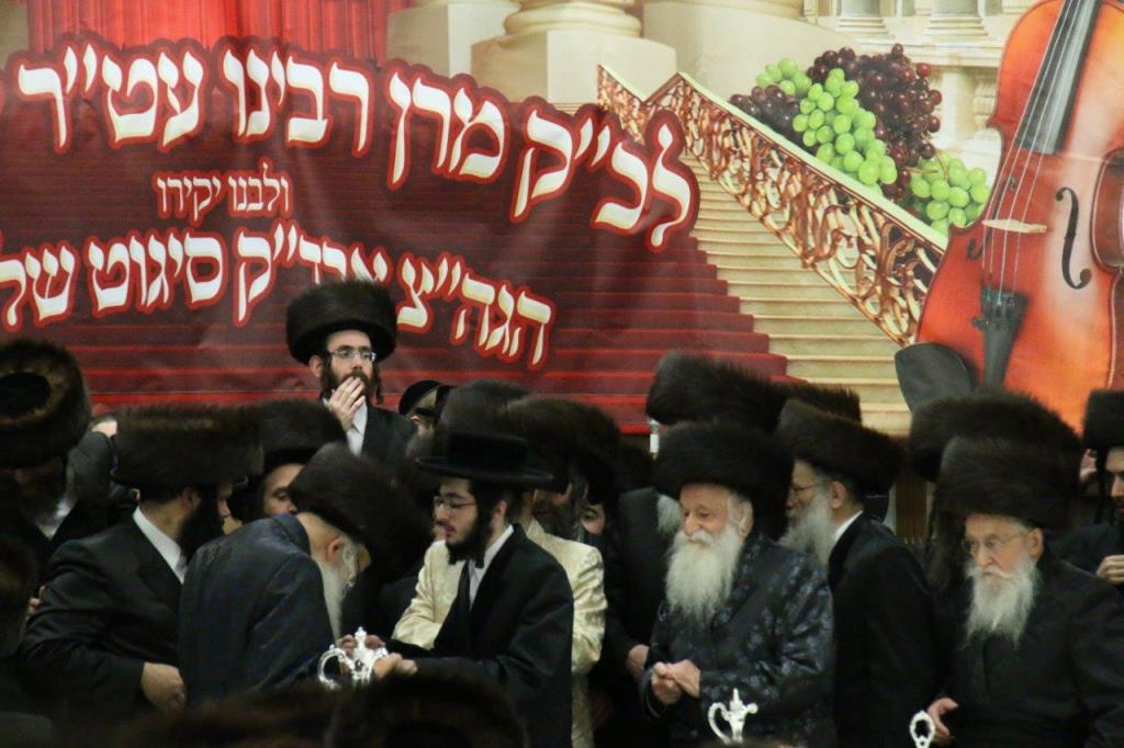 גלריה: שמחת אירוסי לנכדת האדמו"ר מהרי"י מסאטמר