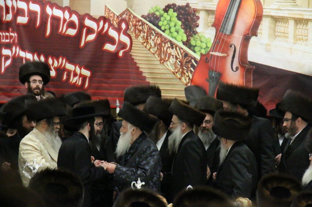 גלריה: שמחת אירוסי לנכדת האדמו"ר מהרי"י מסאטמר