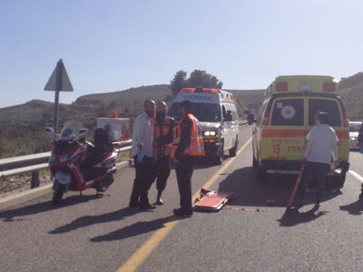 תאונה בצפון: פצוע קשה, שניים בינוני ועשרה קל