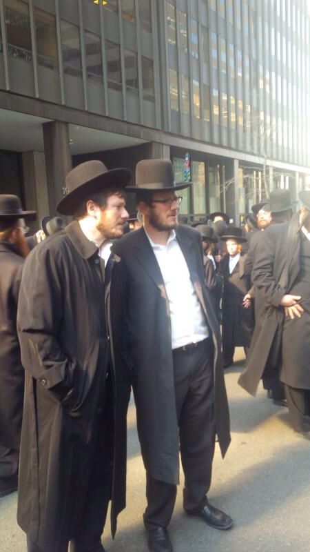 150 אלף חרדים הפגינו במנהטן נגד רדיפת עולם התורה בישראל