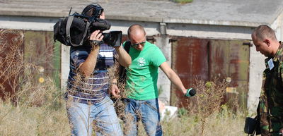 עיתונאים באוקראינה. אילוסטרציה