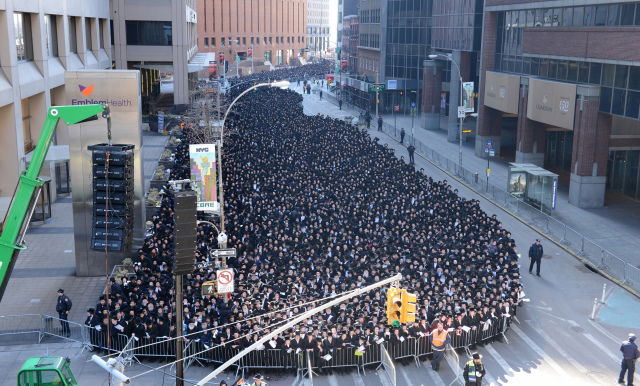 תיעוד מרהיב: העצרת במנהטן