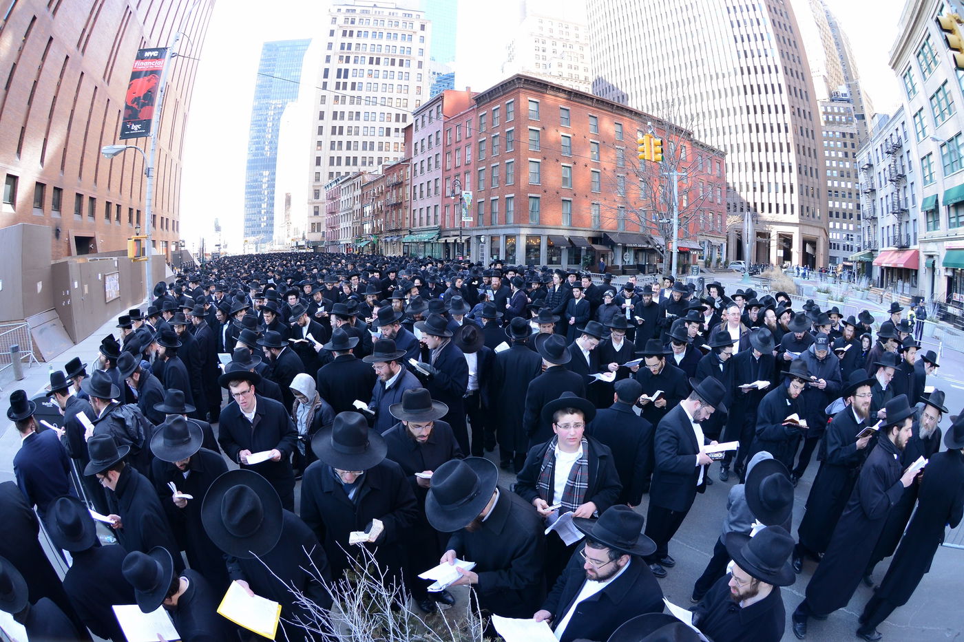 תיעוד מרהיב: העצרת במנהטן