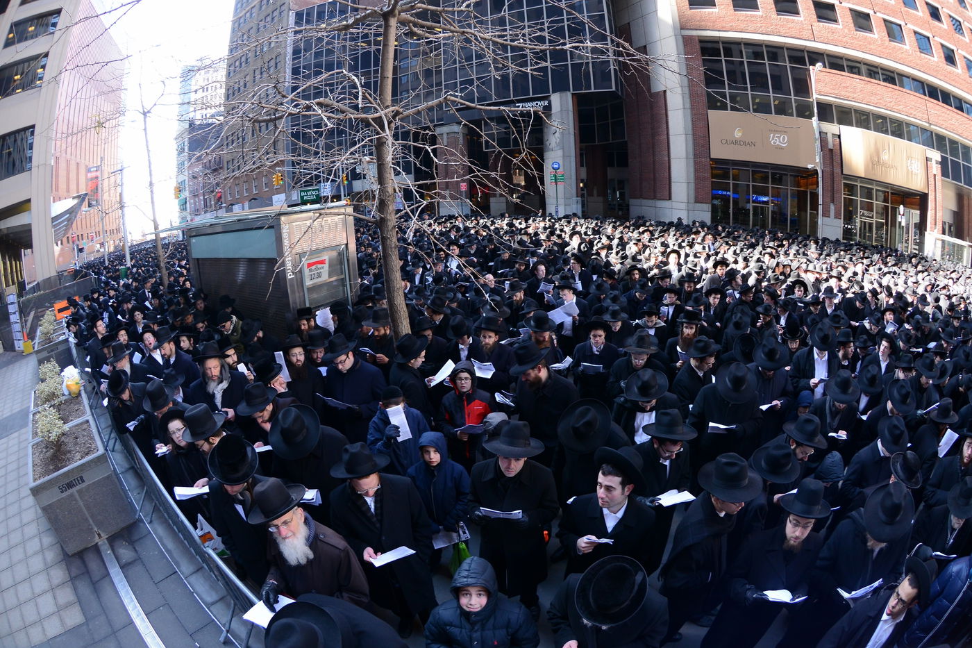 תיעוד מרהיב: העצרת במנהטן