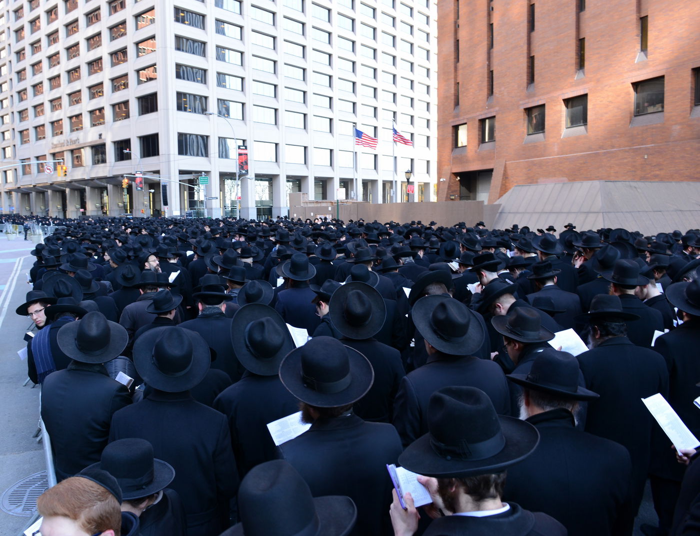 תיעוד מרהיב: העצרת במנהטן