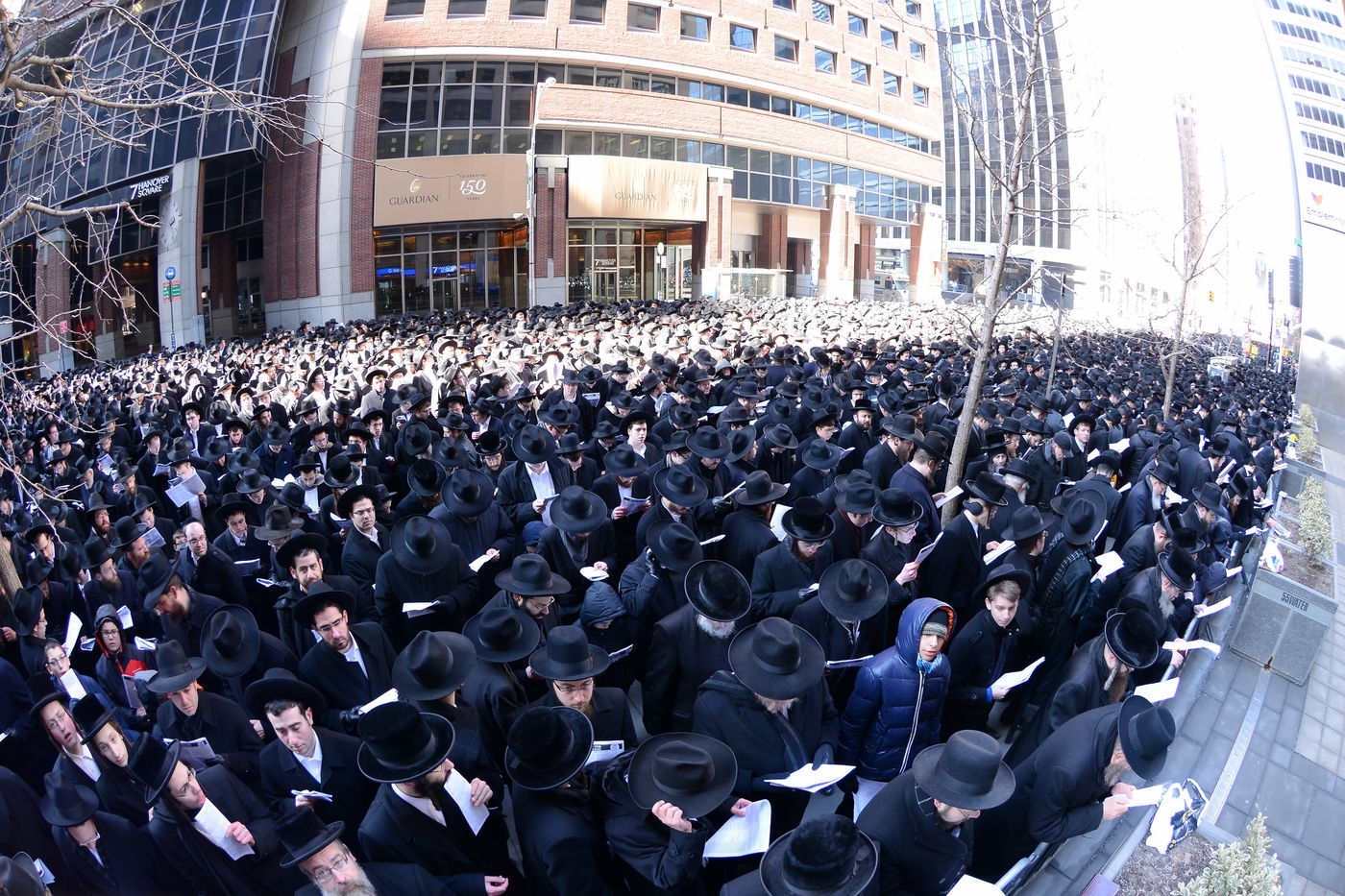 תיעוד מרהיב: העצרת במנהטן