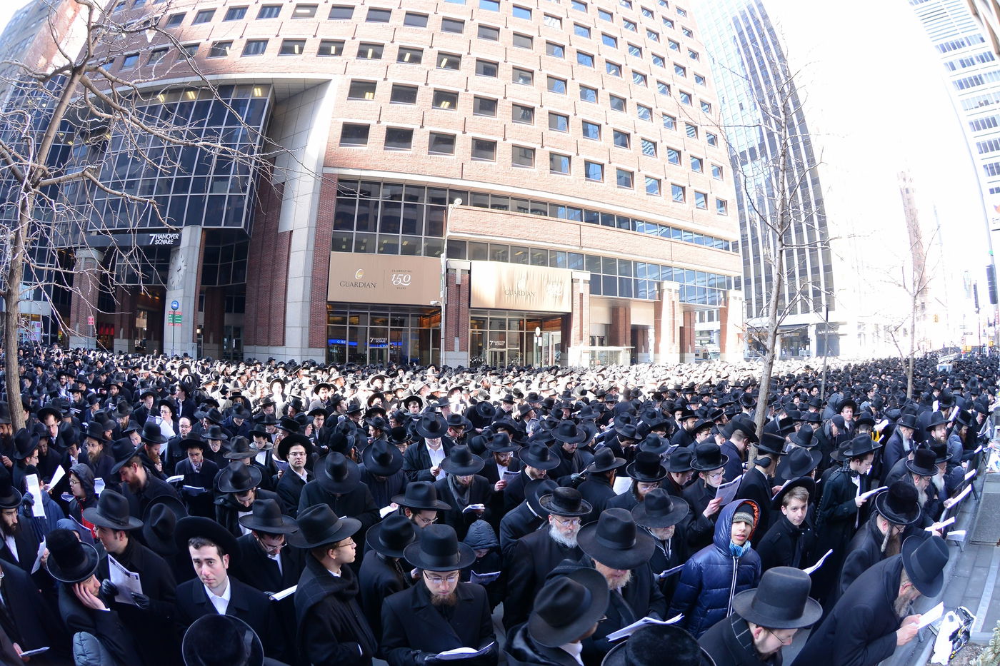 תיעוד מרהיב: העצרת במנהטן