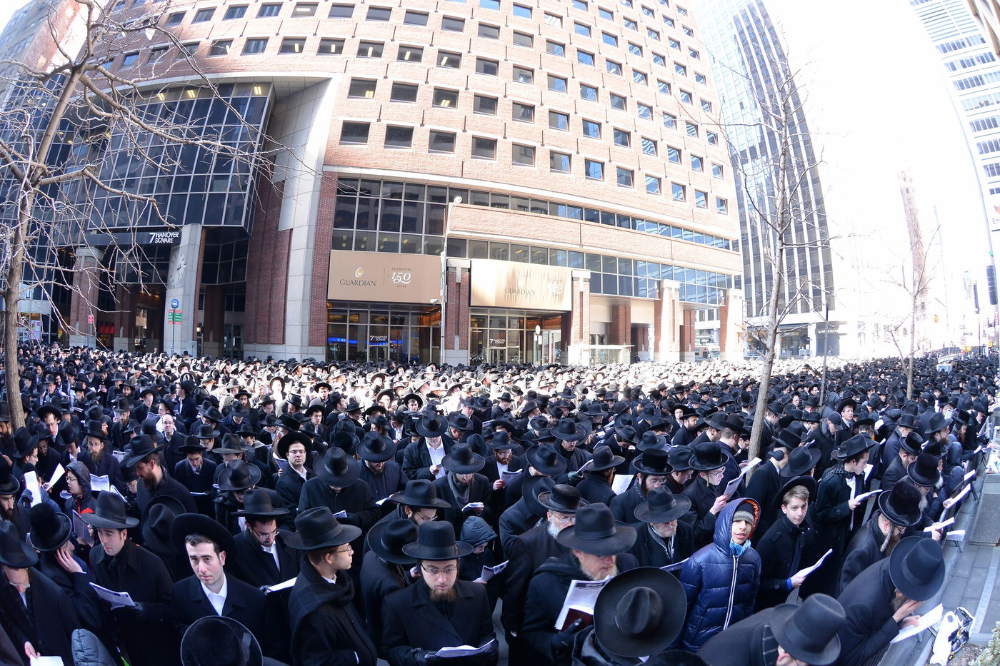 תיעוד מרהיב: העצרת במנהטן