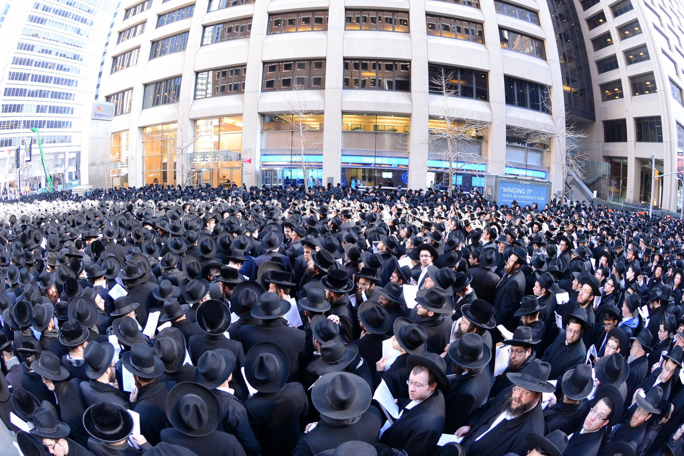 תיעוד מרהיב: העצרת במנהטן