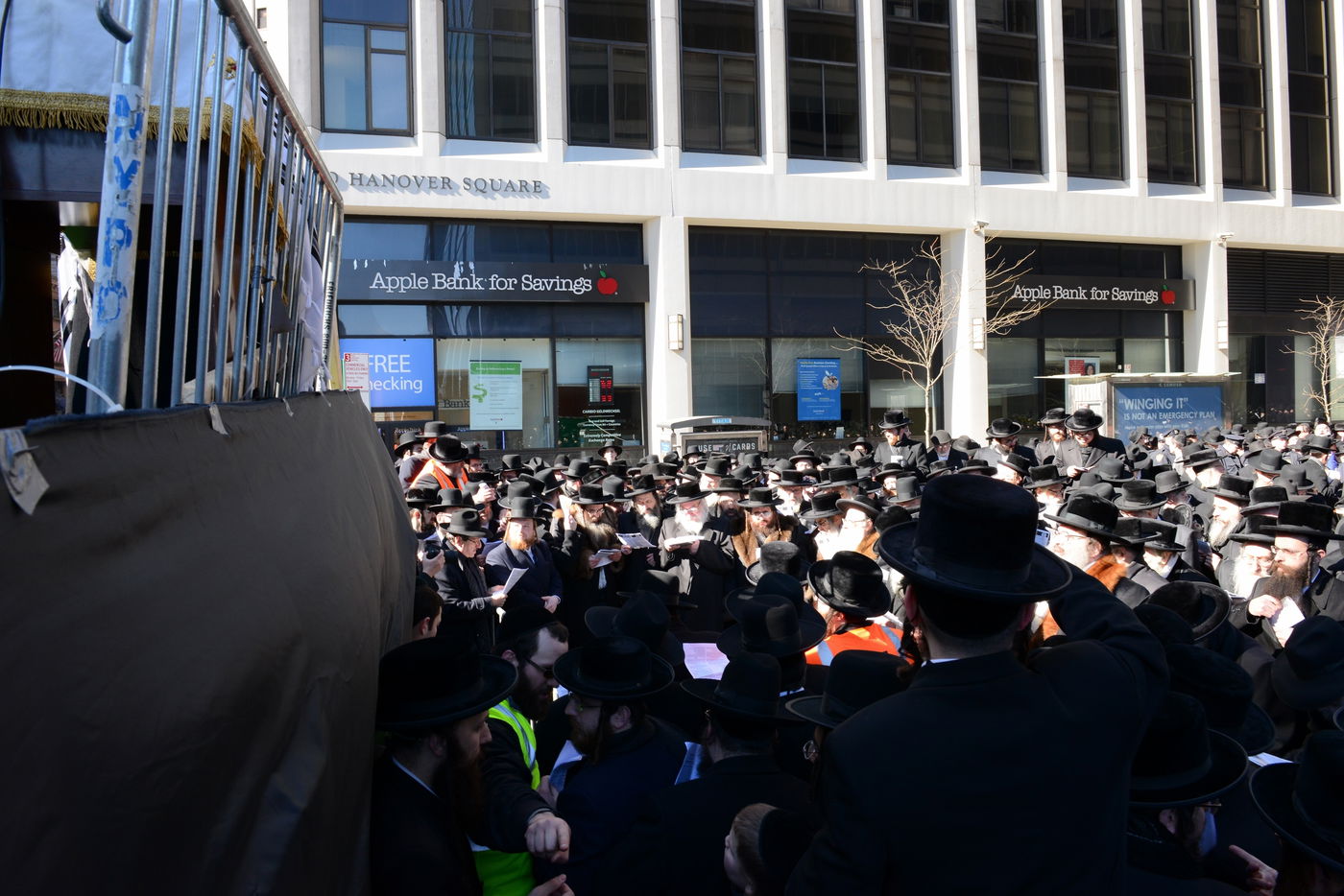 תיעוד מרהיב: העצרת במנהטן