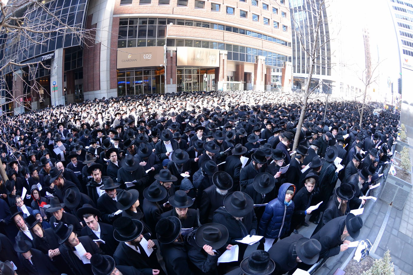 תיעוד מרהיב: העצרת במנהטן