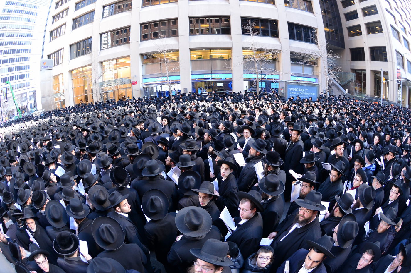 תיעוד מרהיב: העצרת במנהטן