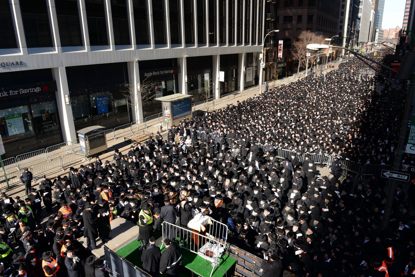 תיעוד מרהיב: העצרת במנהטן