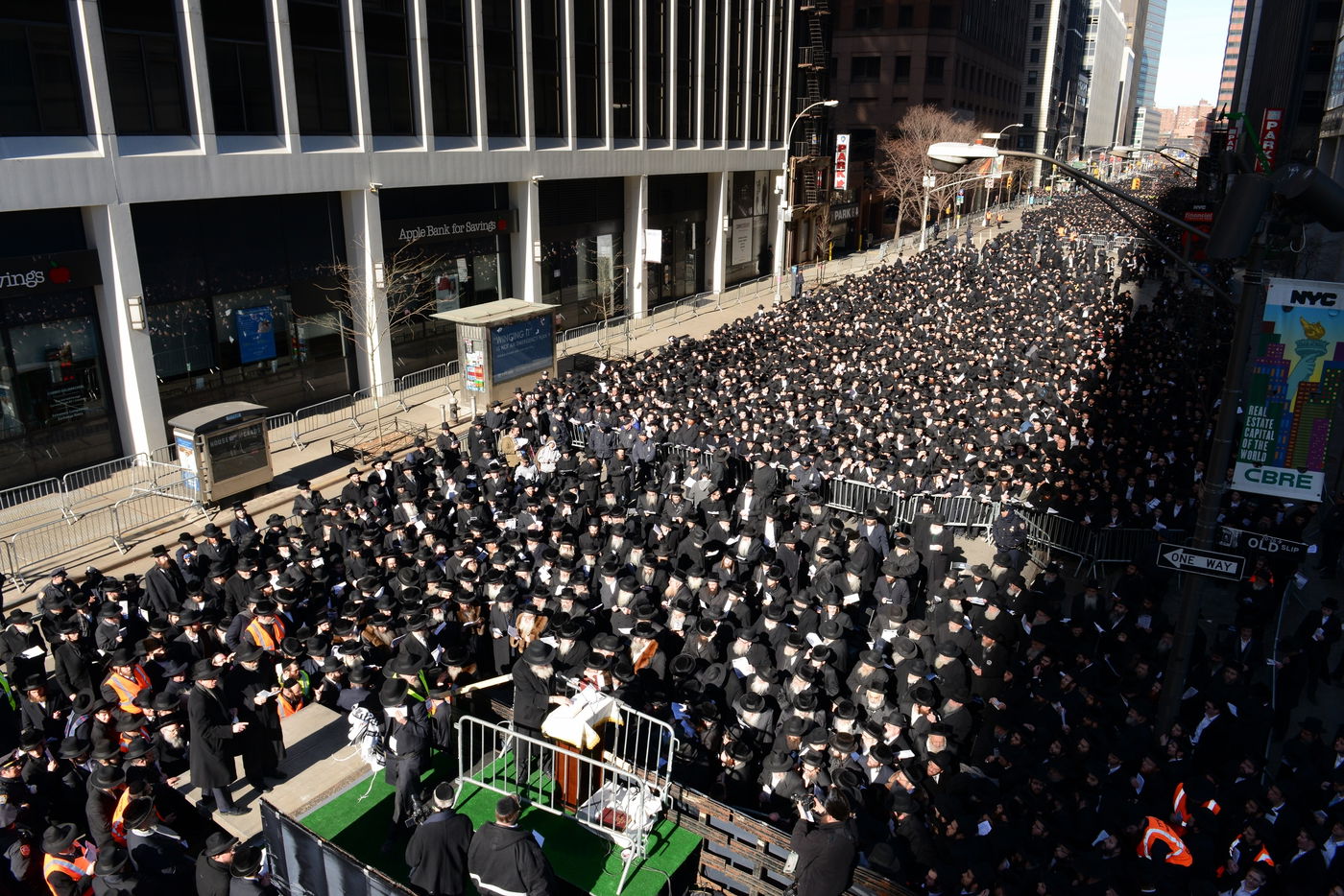 תיעוד מרהיב: העצרת במנהטן