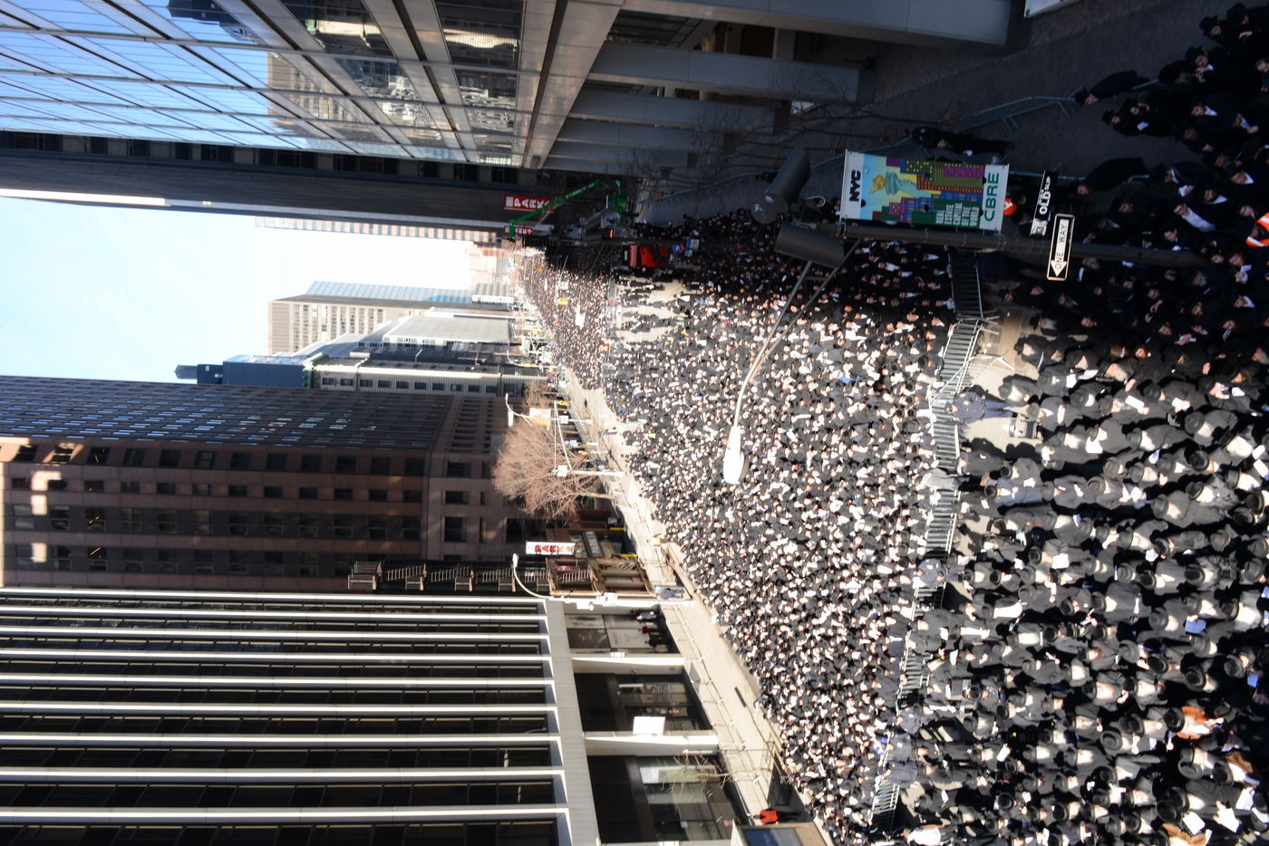 תיעוד מרהיב: העצרת במנהטן