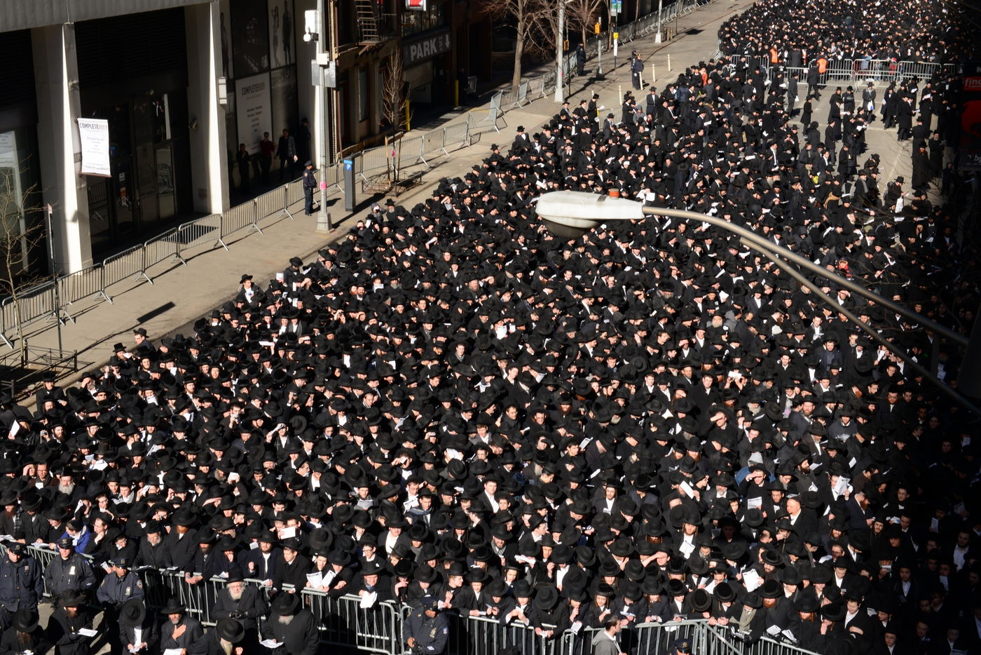 תיעוד מרהיב: העצרת במנהטן