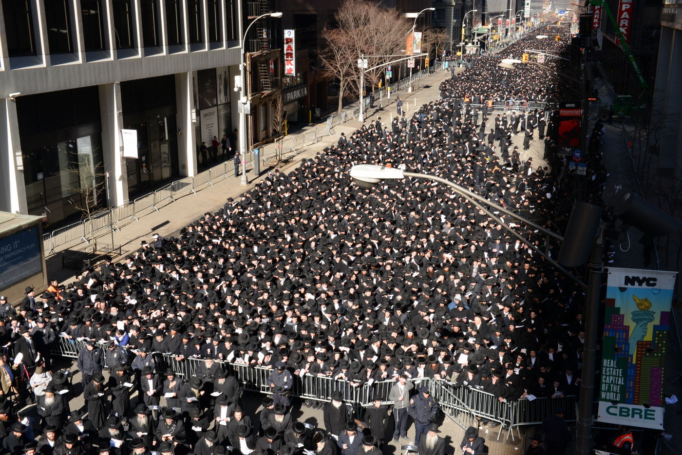תיעוד מרהיב: העצרת במנהטן
