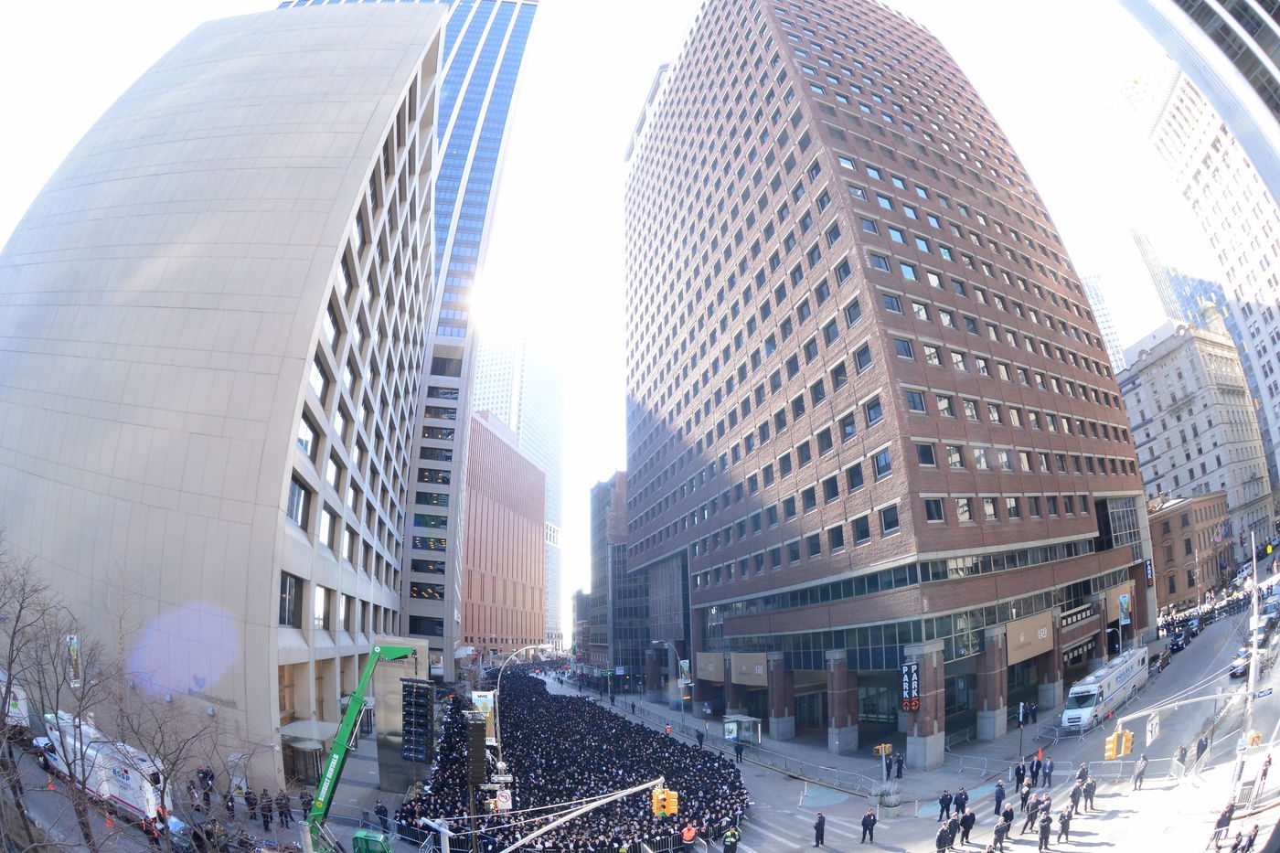 תיעוד מרהיב: העצרת במנהטן