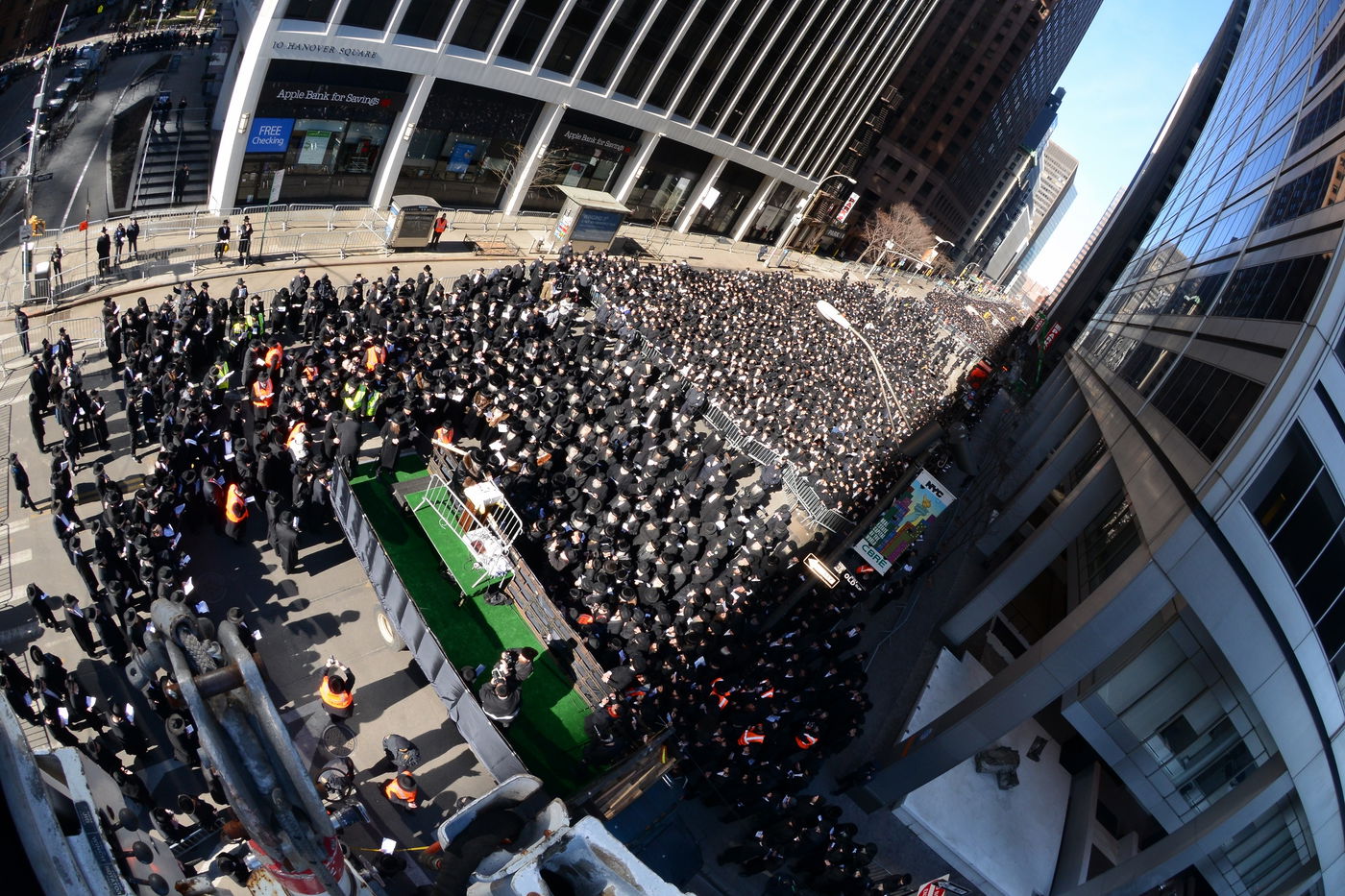 תיעוד מרהיב: העצרת במנהטן